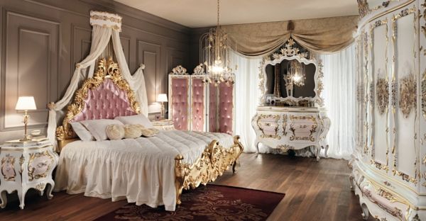 Italienska sovrum-vackert-bädds design