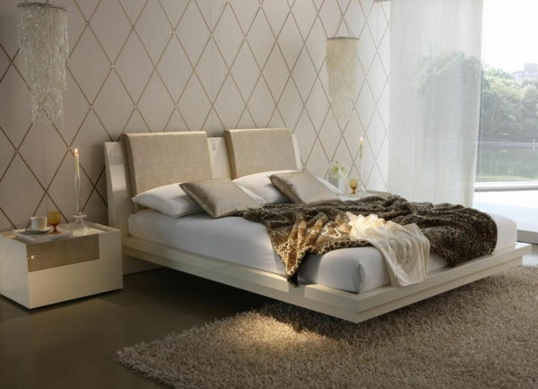 Italienska sovrum-vackert sängar