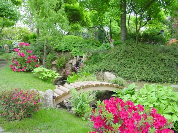 Japonski vrt-design-ideja novega