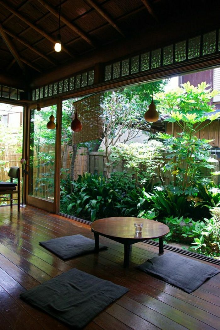 Japonski vrt zen vzdušje