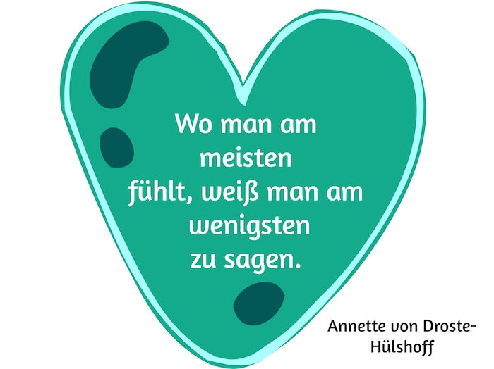 Bekijk deze foto met een prachtig groen hart en een geweldige trouwboodschap van hülshoff