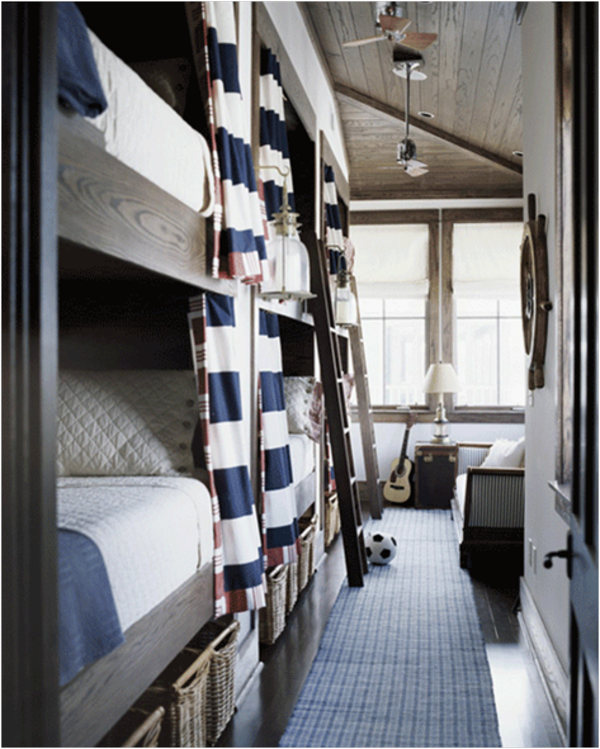 dormitor de tineret set-paturi-la-două etaje