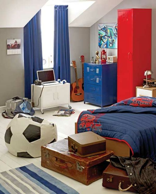 dormitor de tineret set-fotbal-interior