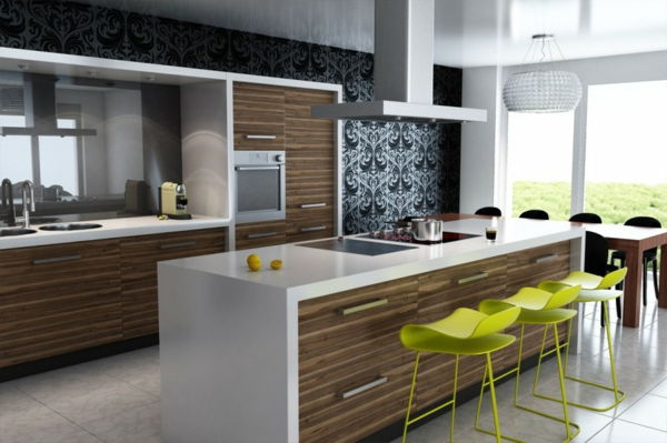 moderne kjøkken-bar-design-idé