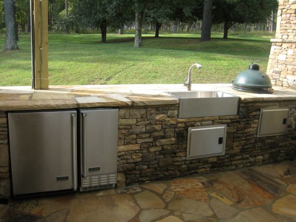 mutfak tezgahı granit açık havada kıyafet