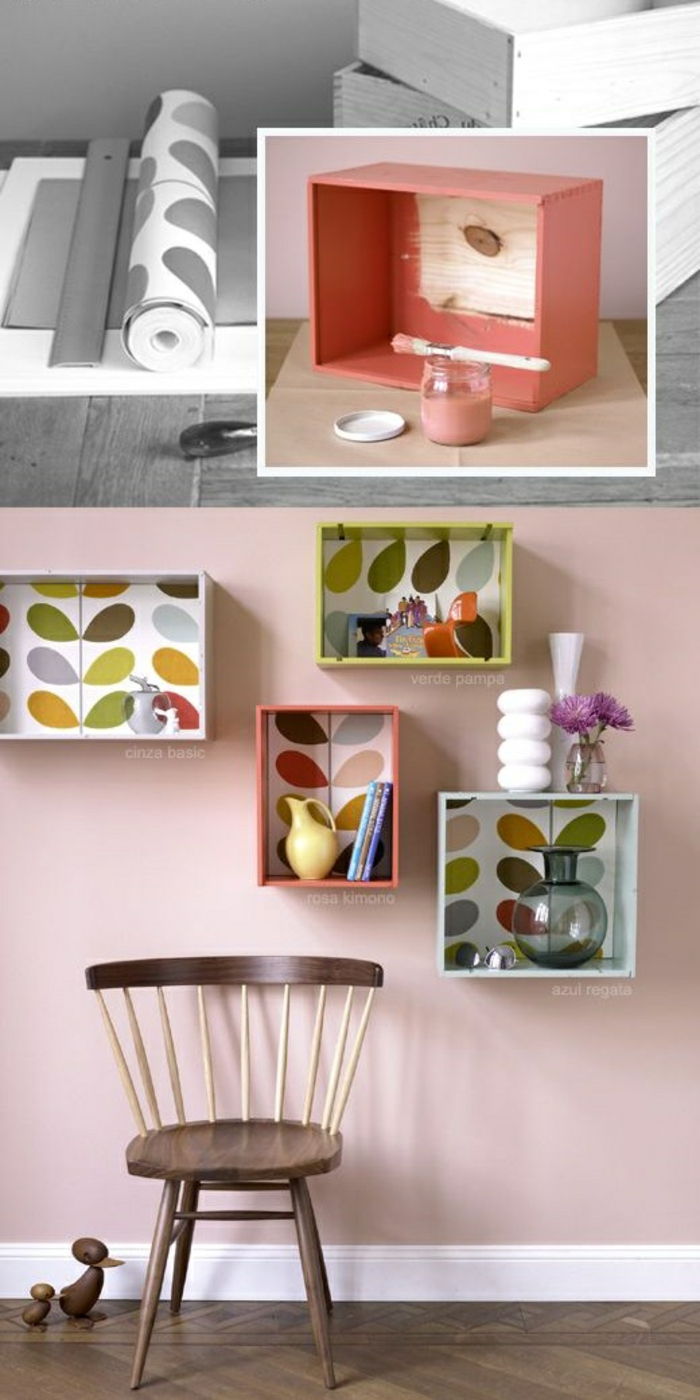 vasos-livros de cozinha de madeira-presidente-flor-brancas-de-prateleira de-madeira-color-wallpaper-