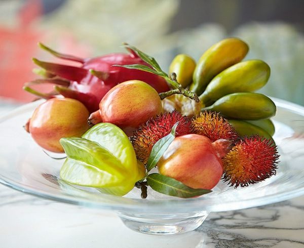Yapay-egzotik meyve-dekorasyon fikirleri-için-masa