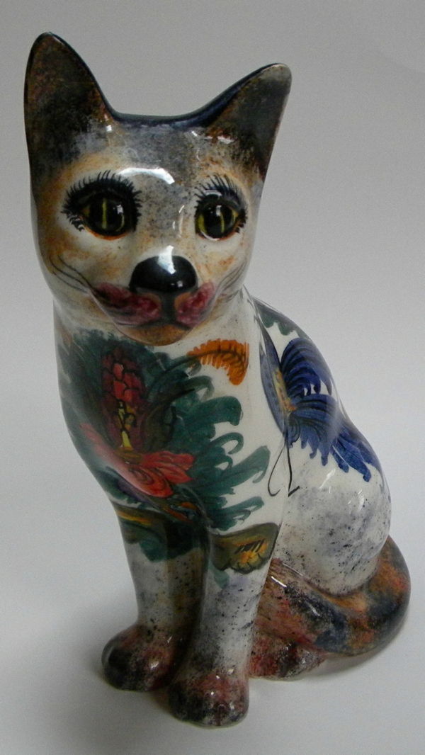 figuri de-ceramica-Bunt pisica