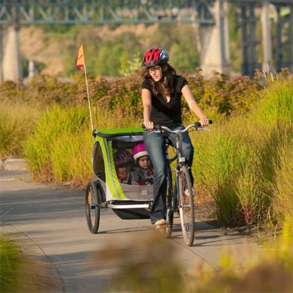 biciclete pentru copii trailer-cool-walk-in-park-make