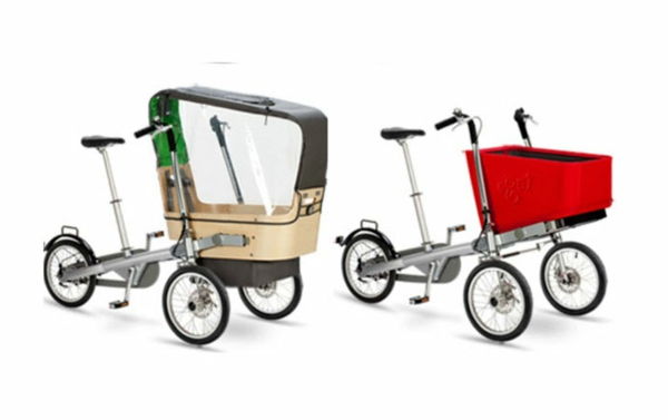 Modele trailer-două biciclete atractive pentru copii
