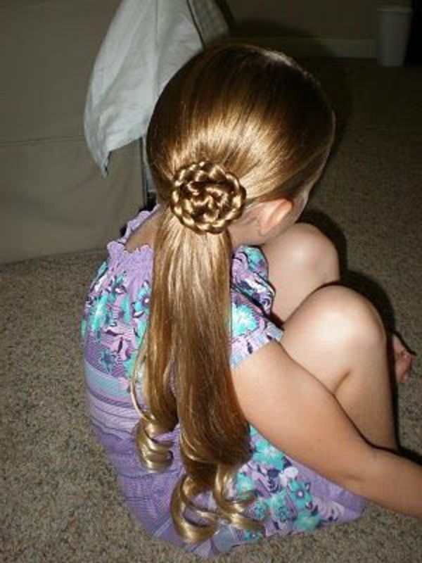 kinderen kapsels-for-girl-grote-long-hair