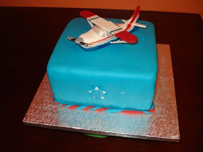 bambini torta di compleanno Blu-model-bel-colore-blu-modello