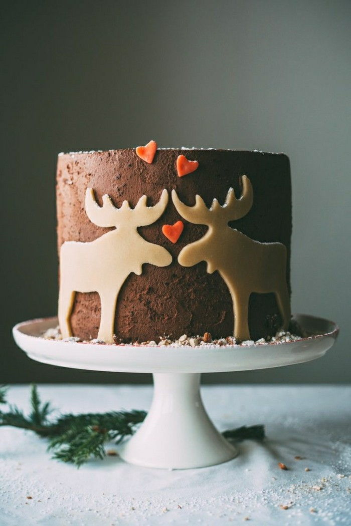 dzieci urodziny tort-creative-design-czekolada-dwa elementy damhirsche
