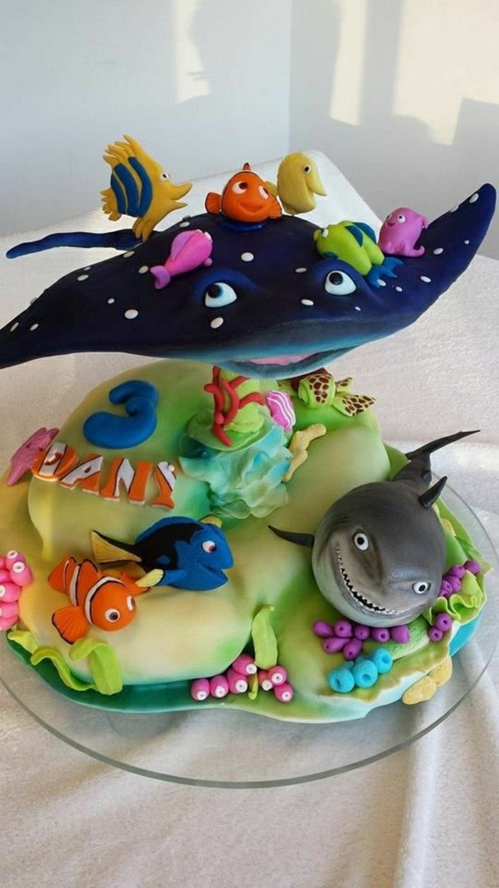 dzieci urodziny tort-Unique-piękny-design