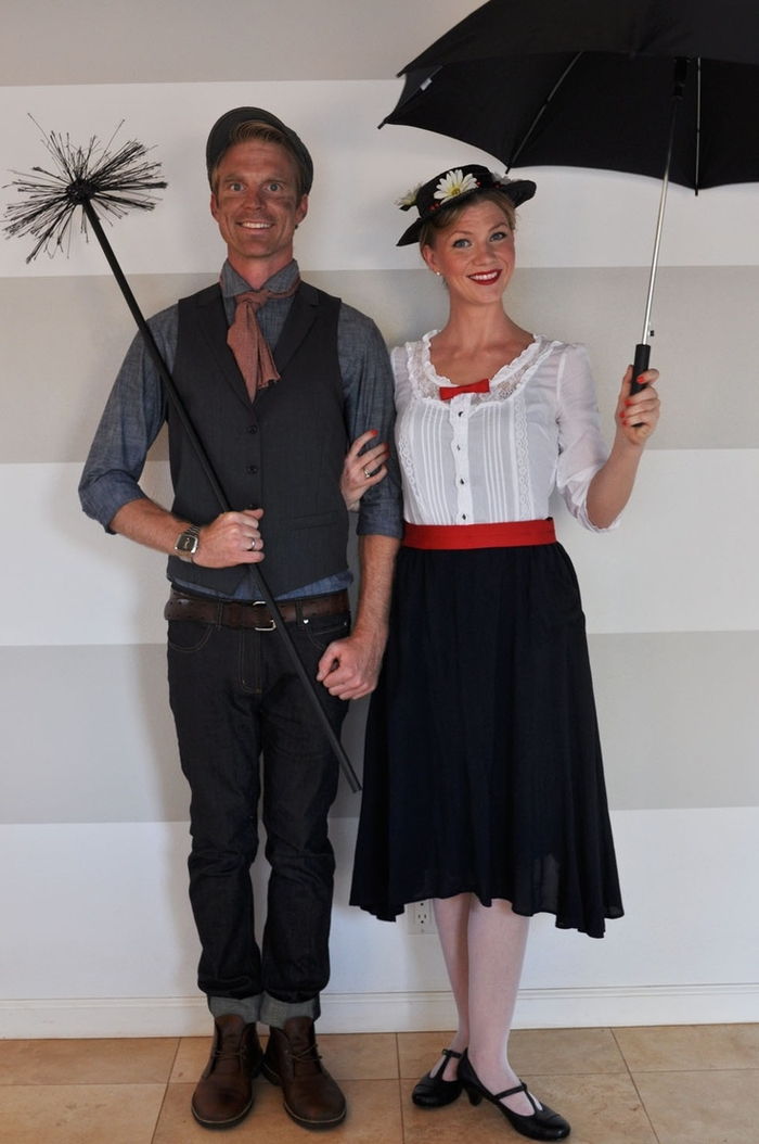 Merry Poppins och Stornsteinsteiger barndomshjältar idéer från den populära boken