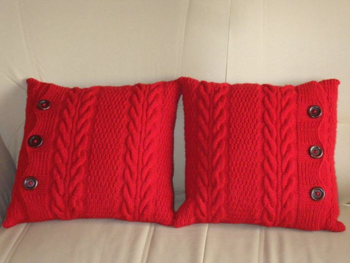 yastık-örme kırmızı-güzel-modelleri