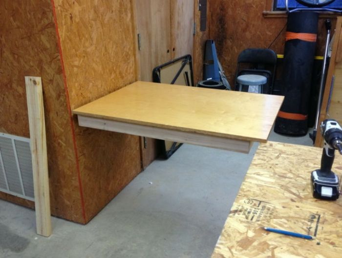 bygg ditt eget skrivbord - trämodell