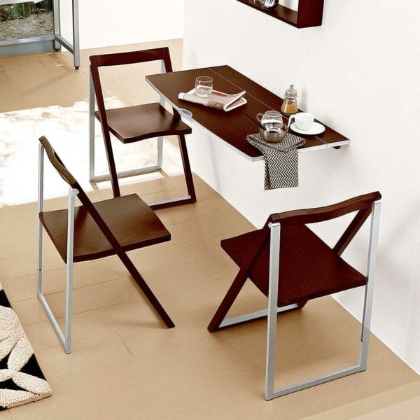 -klapptische-modern-wohnideen-pliere-wohnideen de masă din lemn de perete de masă pliantă