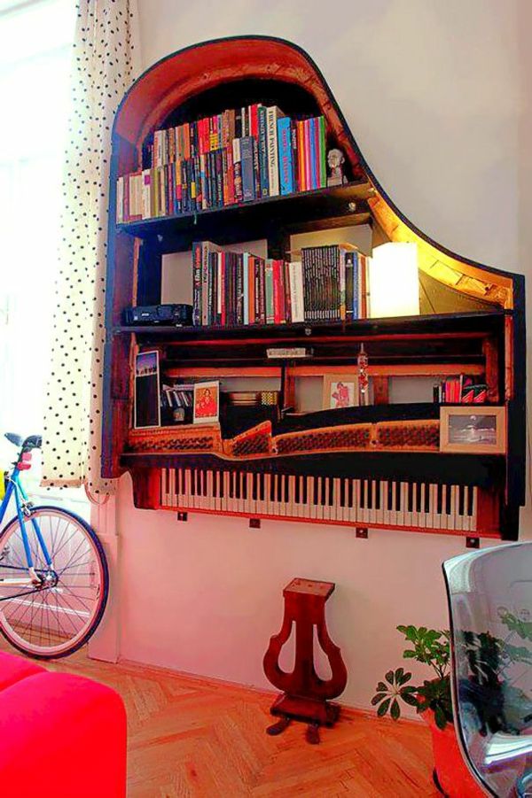 pian original de rafturi de cărți