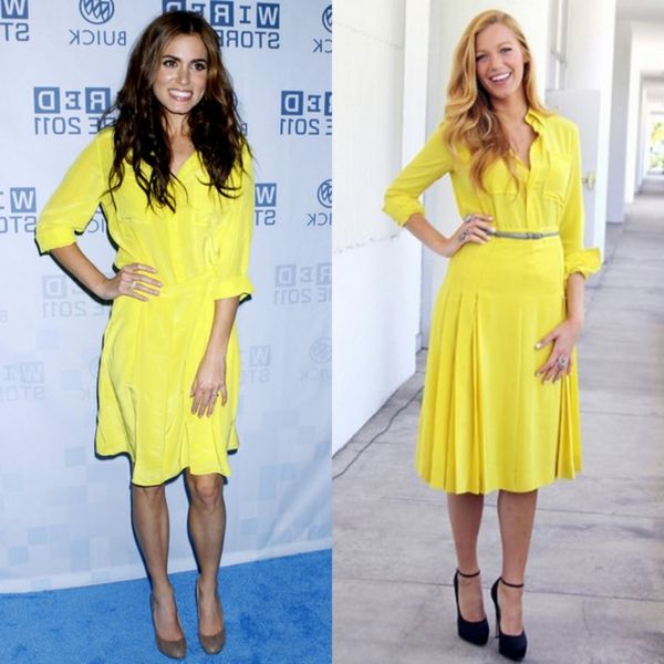 Roupa-moda-models-em-amarelo-cor-vestidos do verão