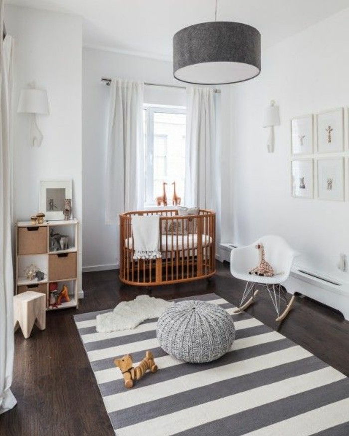 Maži-mediniai-Cribs kilimas-in-balta-ir-juoda-labai-įdomu-kūdikis kambario įranga