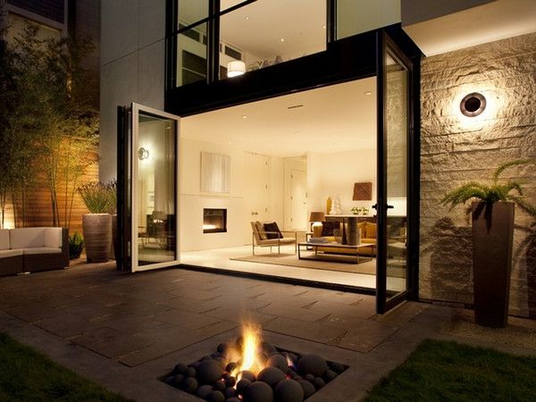 small-moderný ohnisko-the-záhradné
