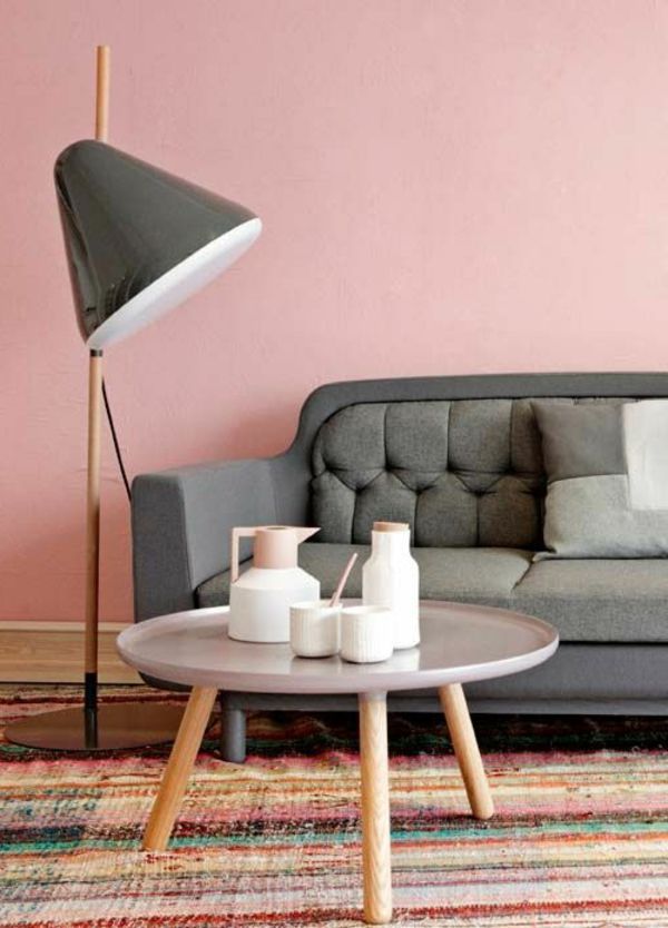 majhen okrogli mizo-preproga-dnevna soba-ideje-zid-barve-dnevna-soba-zid-design-dnevna soba