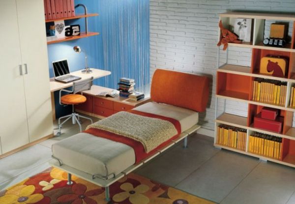 liten-rom-til-tenåring-seng design