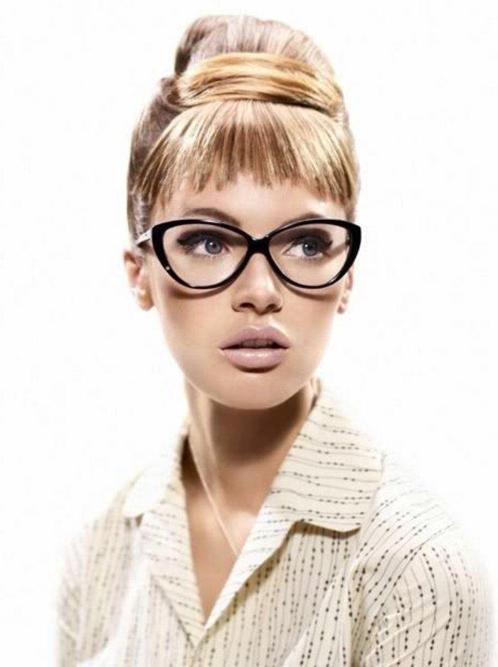 kokett modell retro briller for kvinner