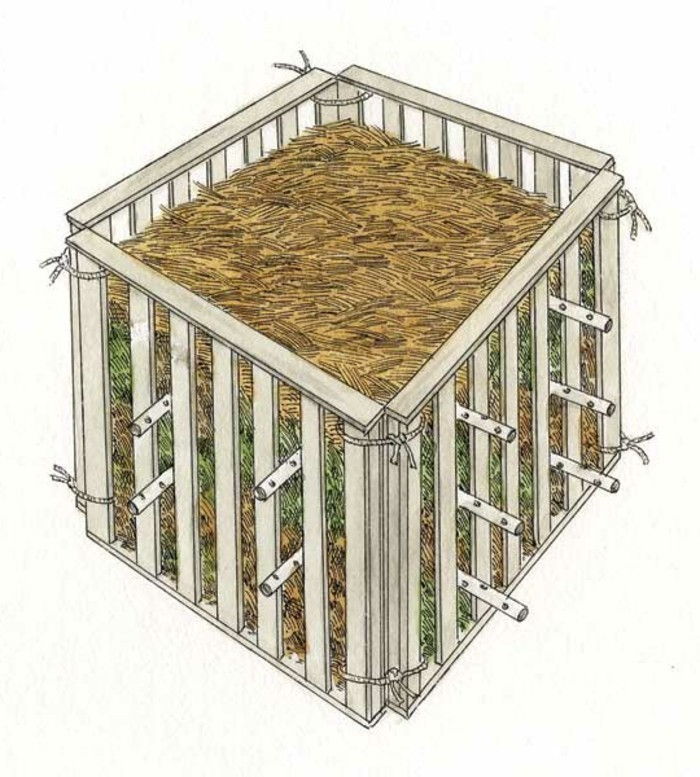 Kompostér-vlastné-build-z-paliet-a-krásny-kompostér-own-build