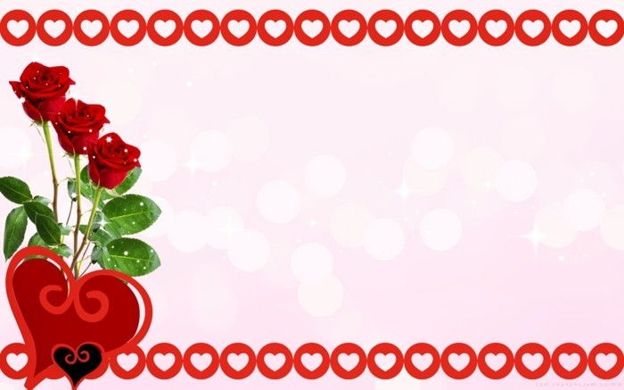 free wallpaper-Valentine creativ-card