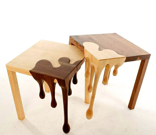 creativ-lemn-mese originală idee de design