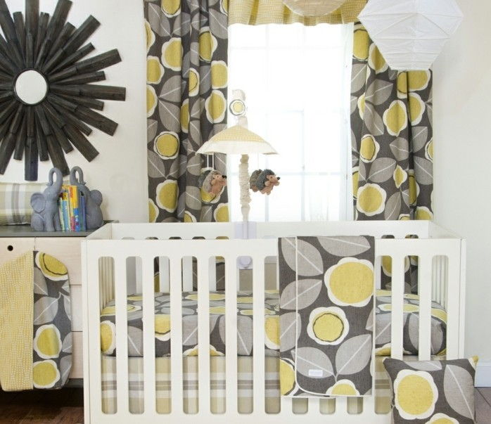 kūrybinė-kūdikis kambario dizainas modernus-balta-Cribs