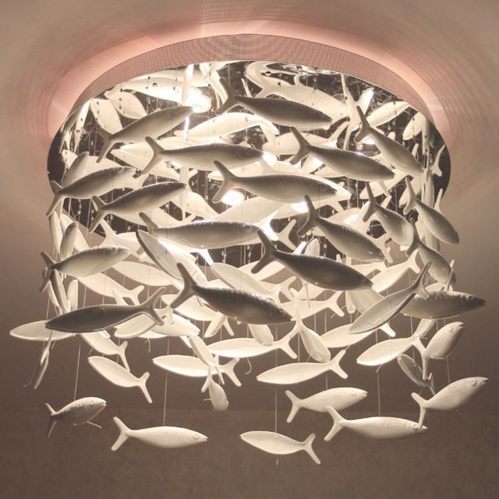 kreative lamper Små dekorative-fisk