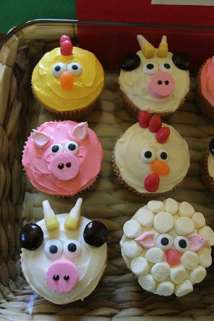 torta-per-bambini di compleanno-piccole-muffin-arrabbiato-uccelli-idea
