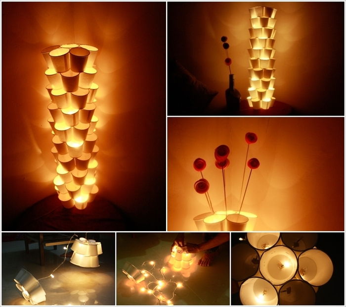 Gjør lampe fra papiret til deg selv, inspirerende DIY-prosjekter for voksne