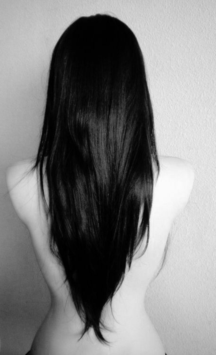 longo liso-cabelo-preto-e-bela