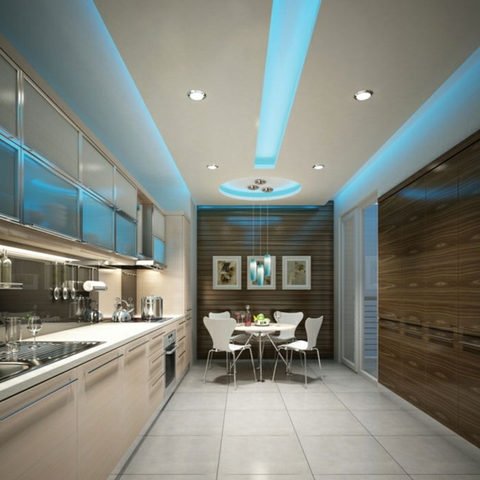 led oda aydınlatma-dolaylı ışık-modern tasarım