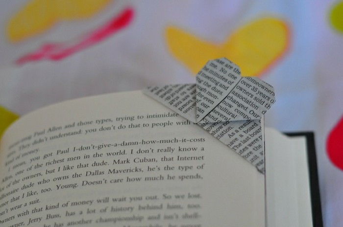Záložky-yourself-robiť origami-Drotár-šedo-žlto-Design