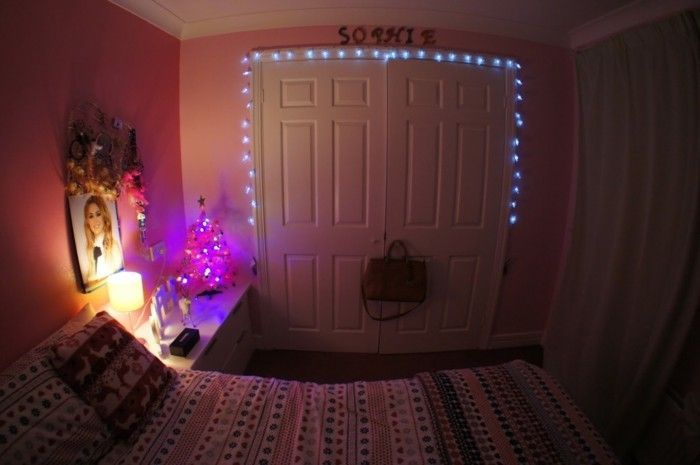 lumina-to-the-tur-adolescente dormitoarele albastru deschis de Crăciun aprinde lampa de noapte