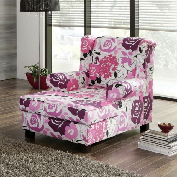 detská postieľka-kreslo-bobule-ružové-biele-m obývacia izba