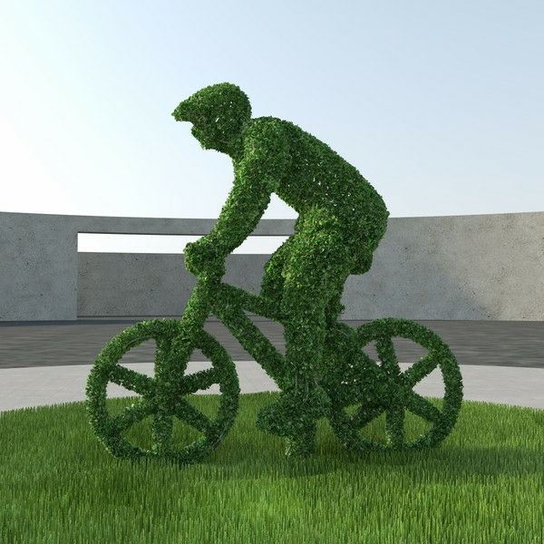 funny-gartenfiguren-mann-med-sykkel