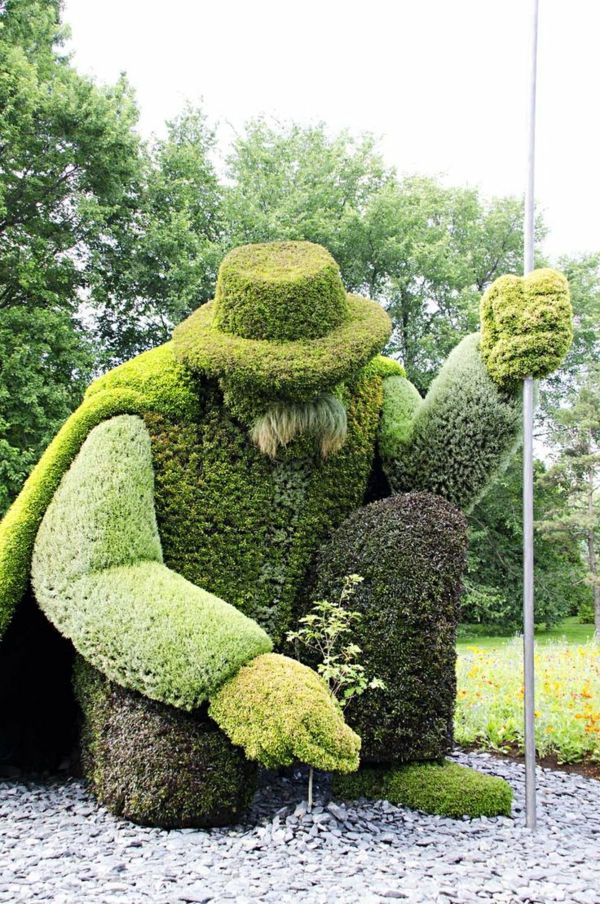 morsom-gartenfiguren-montreal-Topiary-menneske