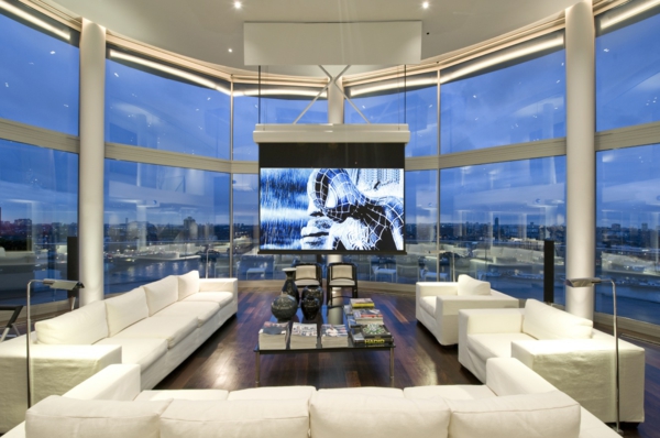 luxe penthouse suite met een luxe-design