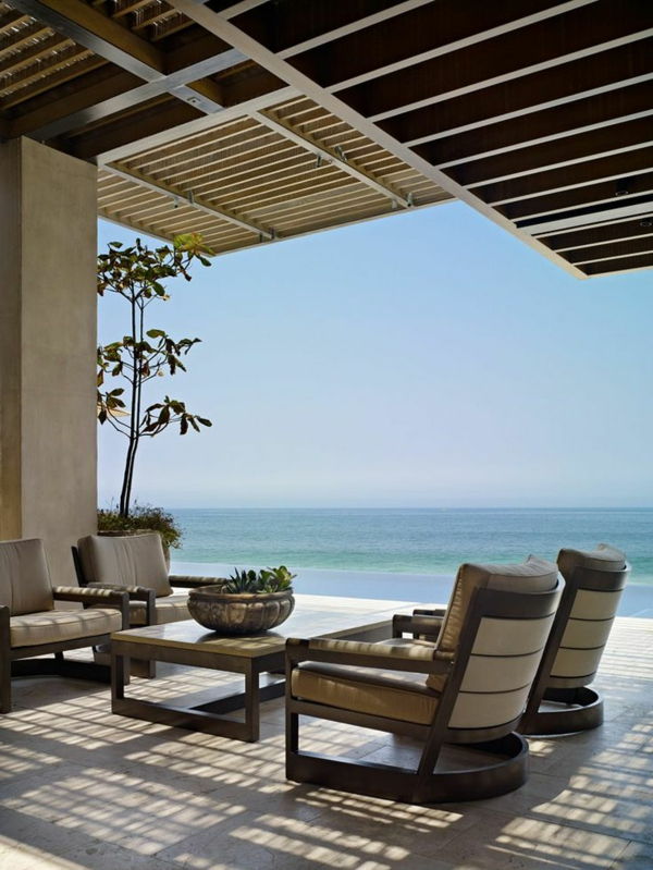 luksuriøse og fantastisk terrasse-havutsikt