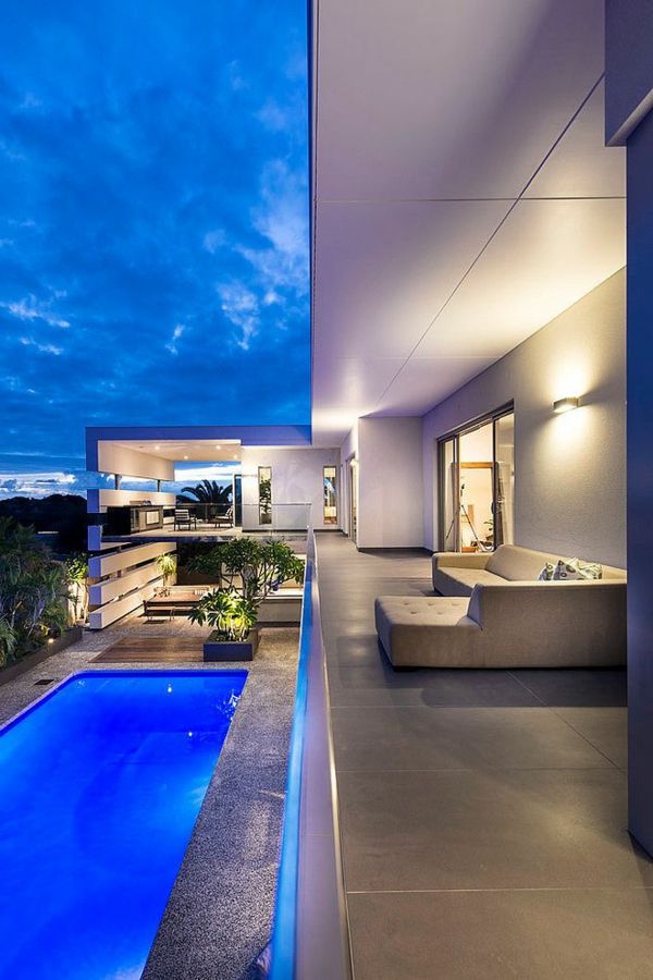 luksuriøse og fantastisk terrasse-med-basseng