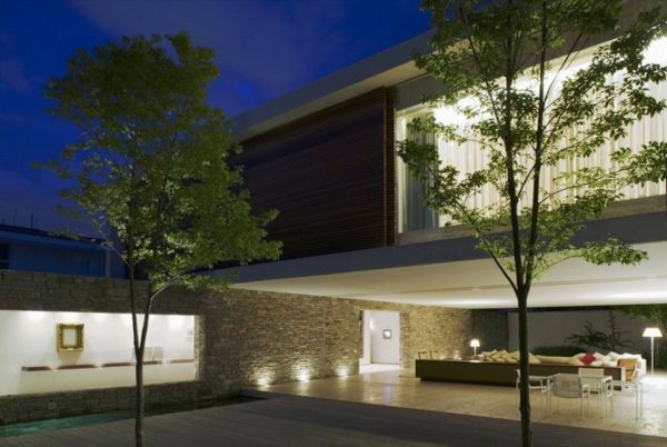 lüks ev minimalizm mimarisi süper büyük ev