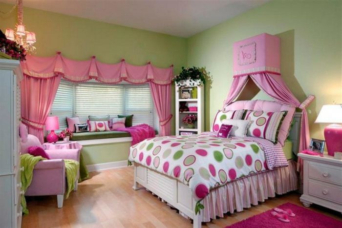 razkošje spalnica pohištvo Rosy-zavese