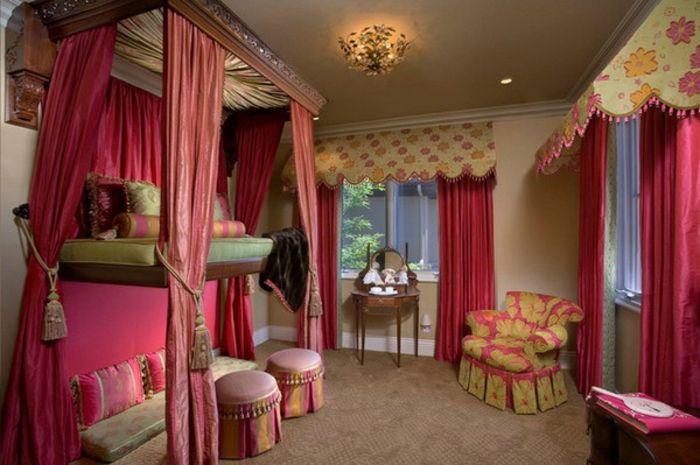 razkošje spalnica pohištvo-zelo-pogled-orientalski