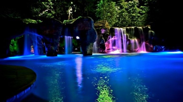 Luxury Pool-a-azul-de luxo de piscina